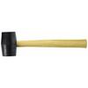 Takagi M&M Rubber Hammer Wooden Handle Black 1P