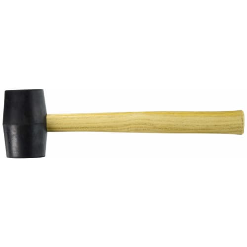 Takagi M&M Rubber Hammer Wooden Handle Black 1P