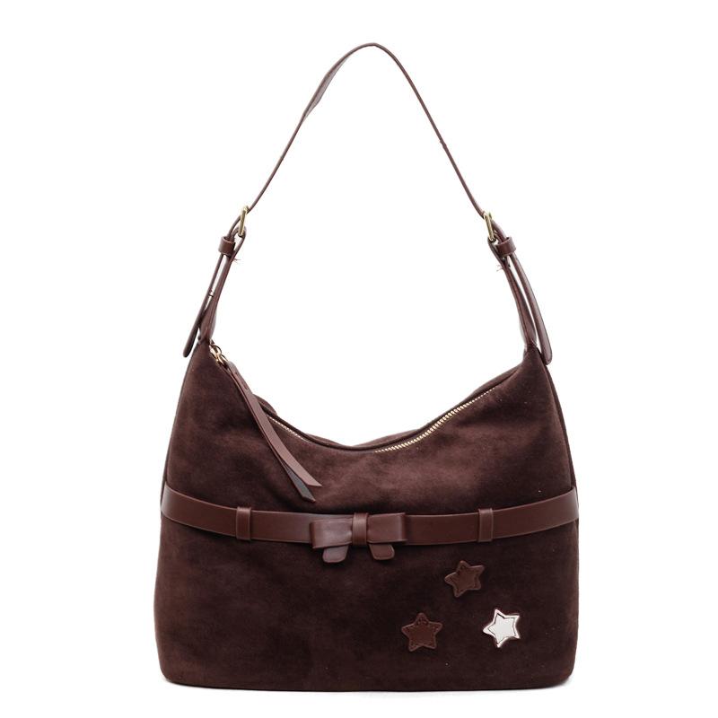 Commute Bag - Retro Plain Color Crossbody Bag for Women, Casual Style.