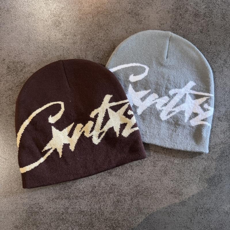 American Style Knit Beanies For Women Winter Warm Soft Yarn Hat Trendy Streetwear Accessory Unisex Design