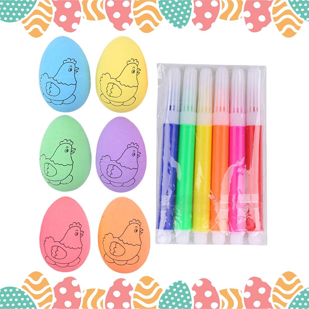 Easter Eggs Painting Kit for DIY Design for Girls and Boys Easter Egg Coloring Craft Kit for Crafts Easter Basket Stuffers Gift