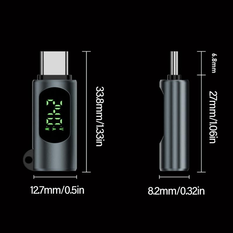 Typ C Digitalanzeige Adapter 240W Unterstützt 8K Videoübertragung Für Verbessert Datenübertragung & Sicheres Ladeerlebnis