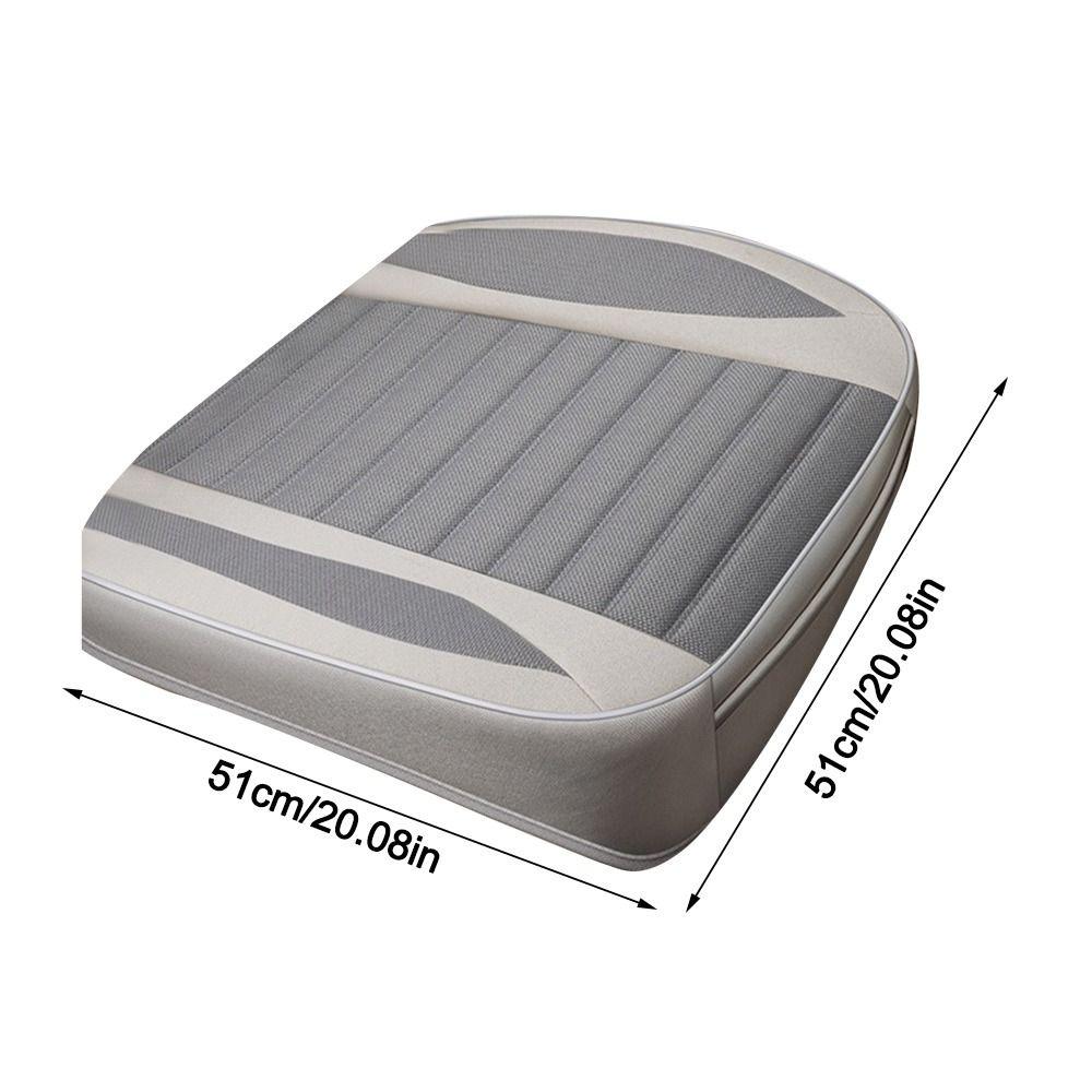 Non-slip Car Seat Cover Wear-resistant Flax Cushion Universal Auto Protector Mat Pad