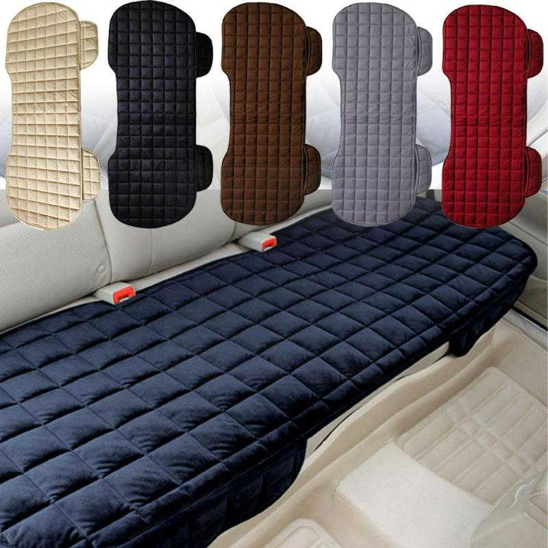 Sametový polštář Potah autosedačky Přední Zadní Neklouzavá Zimní Auto Protector Podložka Udržování tepla Univerzální Fit Truck Suv Van