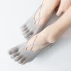 Velvet Women's Breathable Mesh Low-Cut Five-Finger Lace Socks