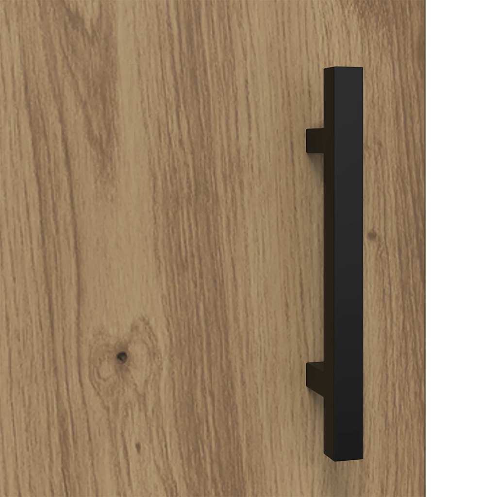 Highboard 2 pcs Artisan Oak 69.5 x 34 x 180 cm