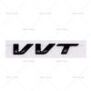 CMQW3 Suitable for  Hyundai Reina  VVT car logo, trunk decoration letter logo, ABS labeling car sticker emblem