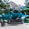 Modern Style Wallpaper Lake View Landscape Mural Poster Living Room Tv Background Wall Mural Home Decoration