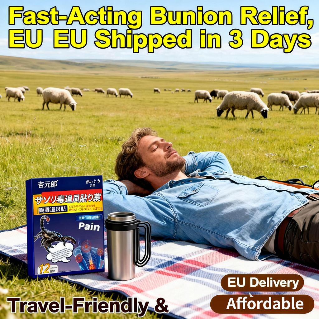 Skin-Nourishing Bunion Patch - Natural Herbal Non-Irritating Daily Use