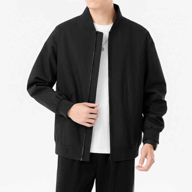 2025 Spring Men Lightweight Jacket Windproof Waterproof Design for Outdoor Activities Everyday Casual Wear Coats