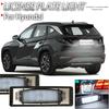 2Pcs Car LED License Plate Lights Lamp Canbus For Hyundai Tuscon 2019-2020 Sonata 2006-2010 Sonata Sedan Pre-facelift 2015-2017 License Plate Lights