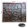 Smoothed Wall Concrete Molds for Own Courtyard Walkways and Sidewalks Bricks