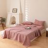 Luxe Drie-Laags Katoenen Gaas Jacquard Plaid – Ademend Multifunctioneel Dekbed voor Zomer, Moeder en Baby.