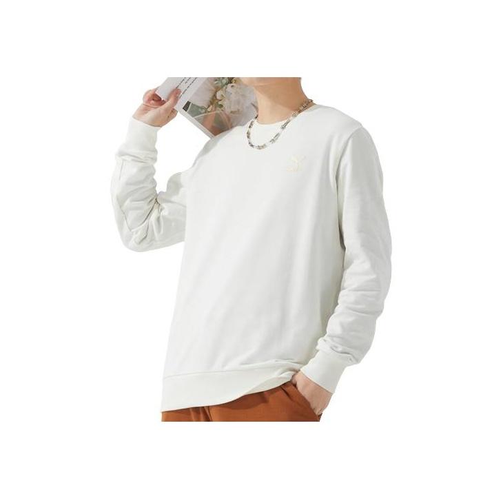 New PUMA Sweatshirts Unisex White 625825-65