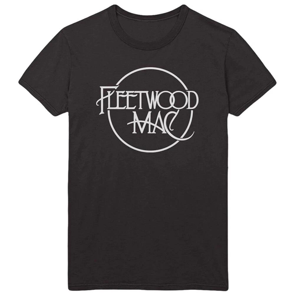 Authentic Fleetwood Mac White Logo T-Shirt S-2XL NEW 3XL