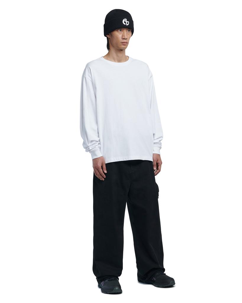 Nomaenyueol Basic Long Sleeve Tee - White