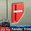 Fit For BAIC BAW 212 T01 2024‑2025 Fender Air Outlet Protective Cover Decor Cap Exterior Styling Trim Car Modification