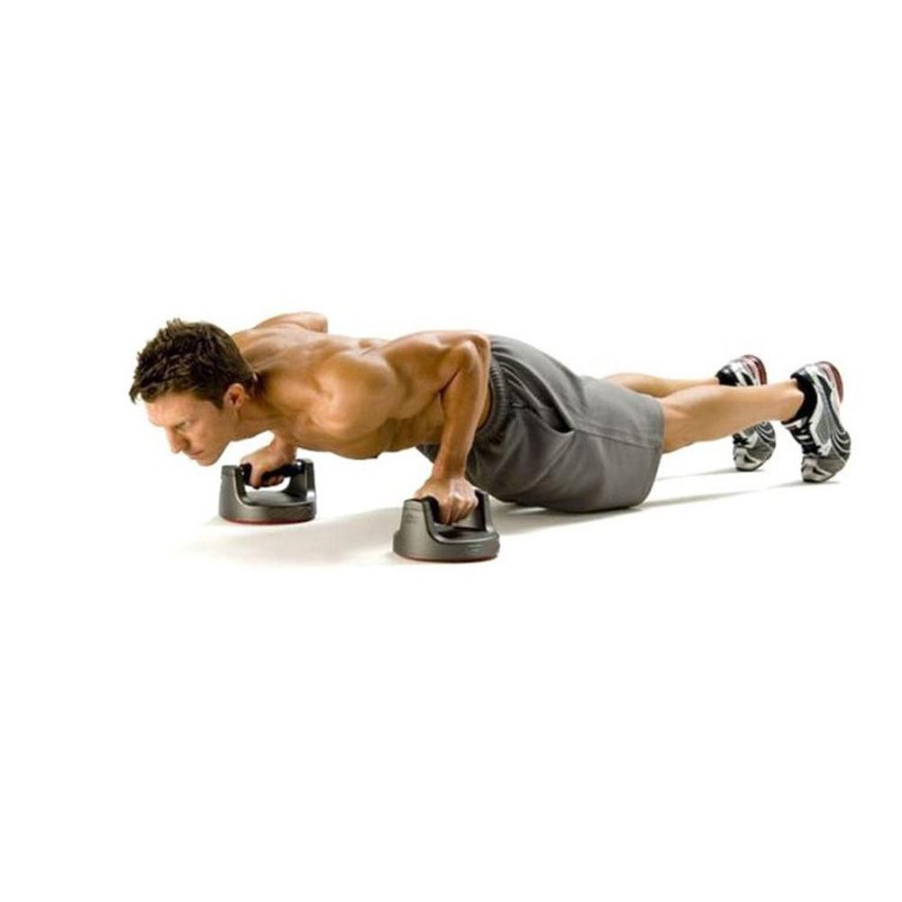 Reinforced Rotating Chest  Training  Wheel Fitness Push-up Stand Wheel Pushup Bar Rack