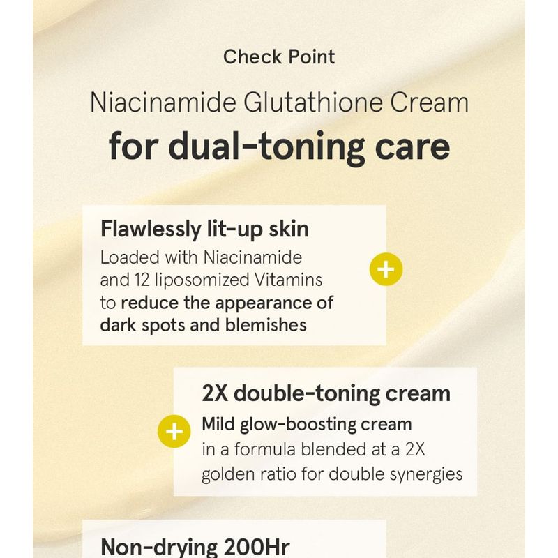 ONE THING - Niacinamide Glutathione Cream