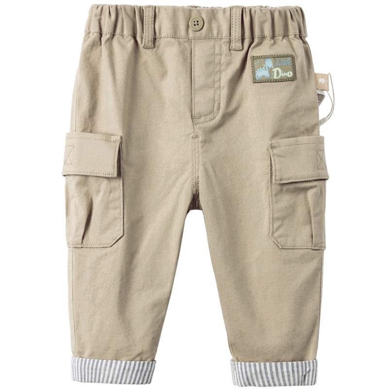 Осенние повседневные рабочие брюки для мальчиков DAVE&BELLA 100