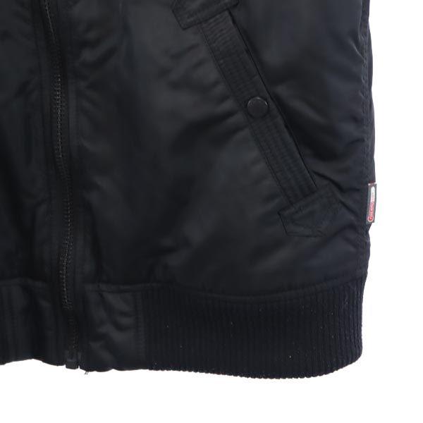 ALPHA INDUSTRIES Long Sleeve Batting Jacket L Quilted Back Logo Men's Used