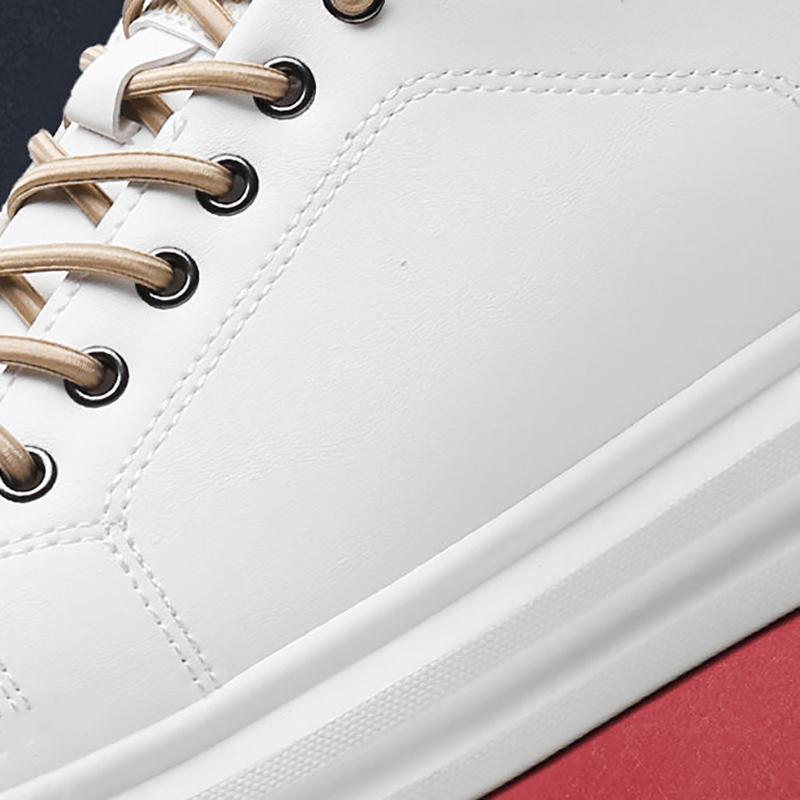 Zimní pánské teplé sametové vycpané bavlněné boty Trendy tenisky Studentská obuv pro volný čas