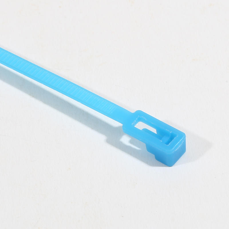 100 Pieces/Pack 4x200mm Cable Tie Can Be Released Fixed Bound Disassembled Slip Fastening Loops Nylon Tie