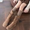 Ladies Autumn and Winter Warm Vintage Wool Calf Pile Socks