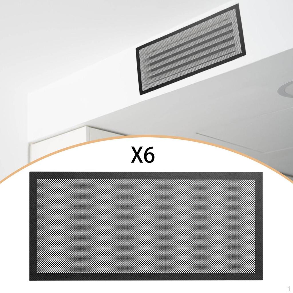 Floor Air Outlet Cover Ventilation Grille Made of Sturdy PVC Material And Mesh for Living