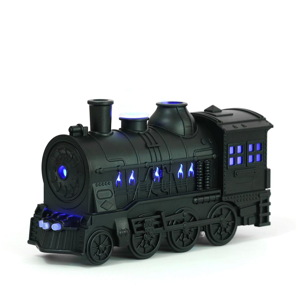 Cool Mist Humidifier 2 Lighting Modes Train Shape 100 To 240V Essential Oil Diffuser with Remote Control for Office