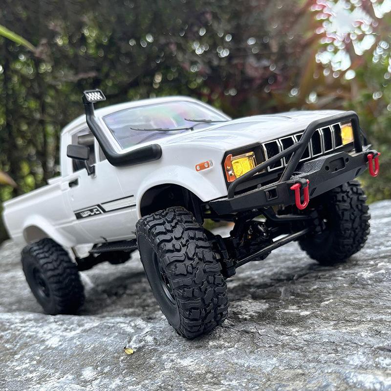 WPL C24-1 RC Rock Crawler RC Truck 4WD 1/16 Remote Control Pickup Crawler Off Road 2.4G Full Scale RC Car Kid Boy Adult Toy Gift