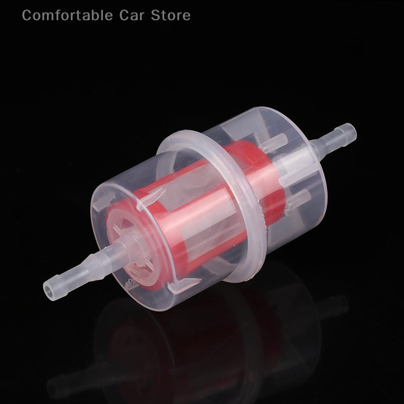 1Pcs Universal Plastic Diesel Vehicles Fuel Filter Inline 6mm 8mm Pipe Hose For Car Truck Motorcycle Scooter Parts Accessories