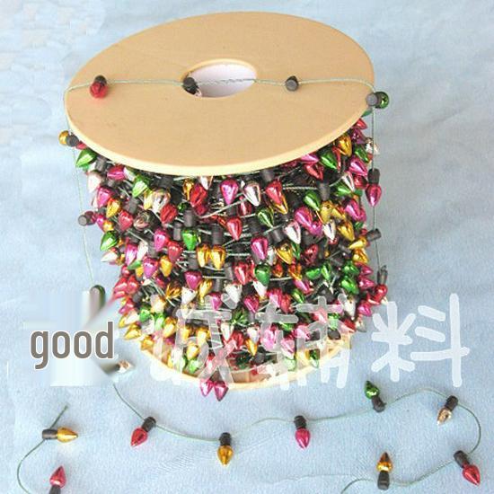 Multiple Holiday Decoration String Lights - Electroplated 5MM Bead, Not Powered