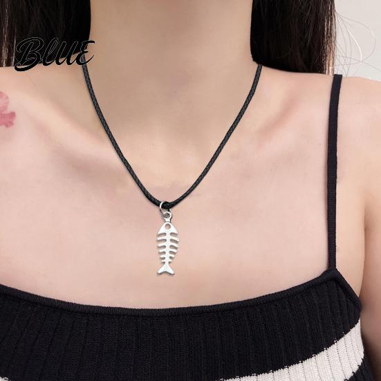 Mix And Match Jewelry 10 Pcs Unisex Necklace Fish Bone