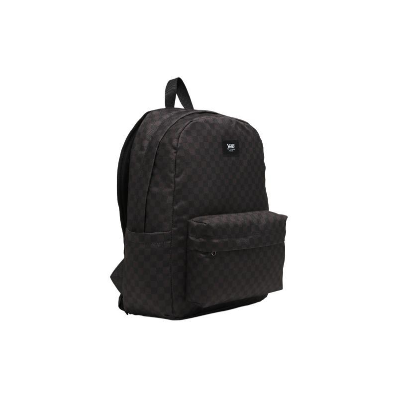Vans Old Skool Recycled Polyester Backpack Regular Unisex Black With Charcoal Accents Vans VN000H4XBA5