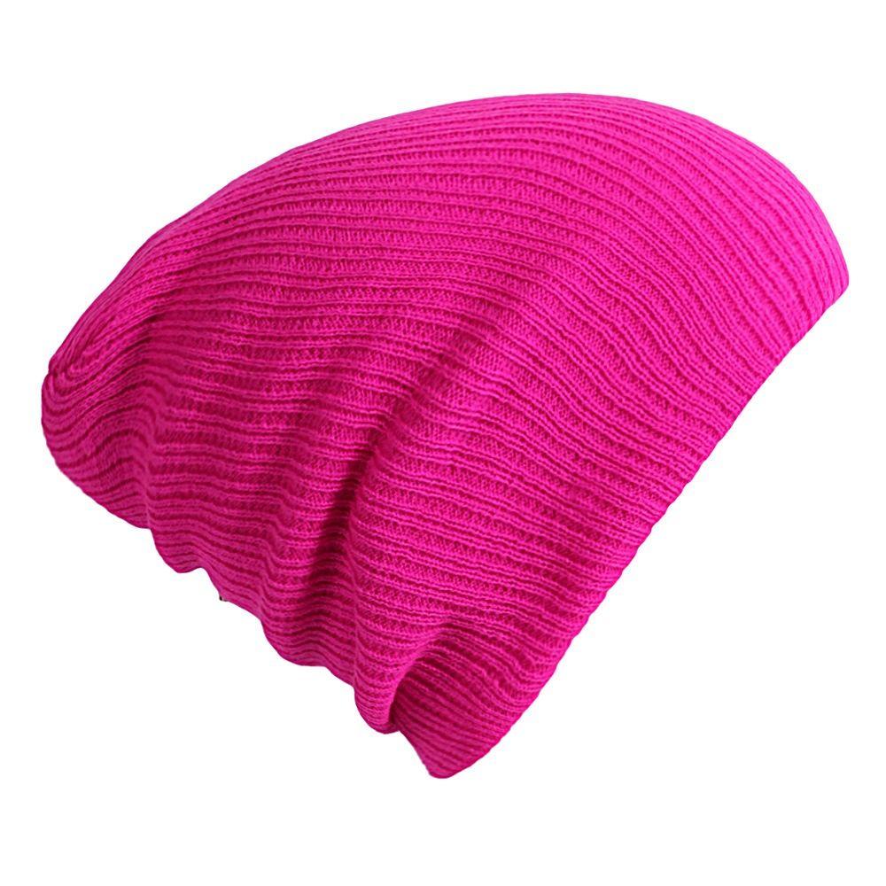 New Solid Cute Winter Hats Multicolors 28*18cm Woman Men Beanies Knitted Hat