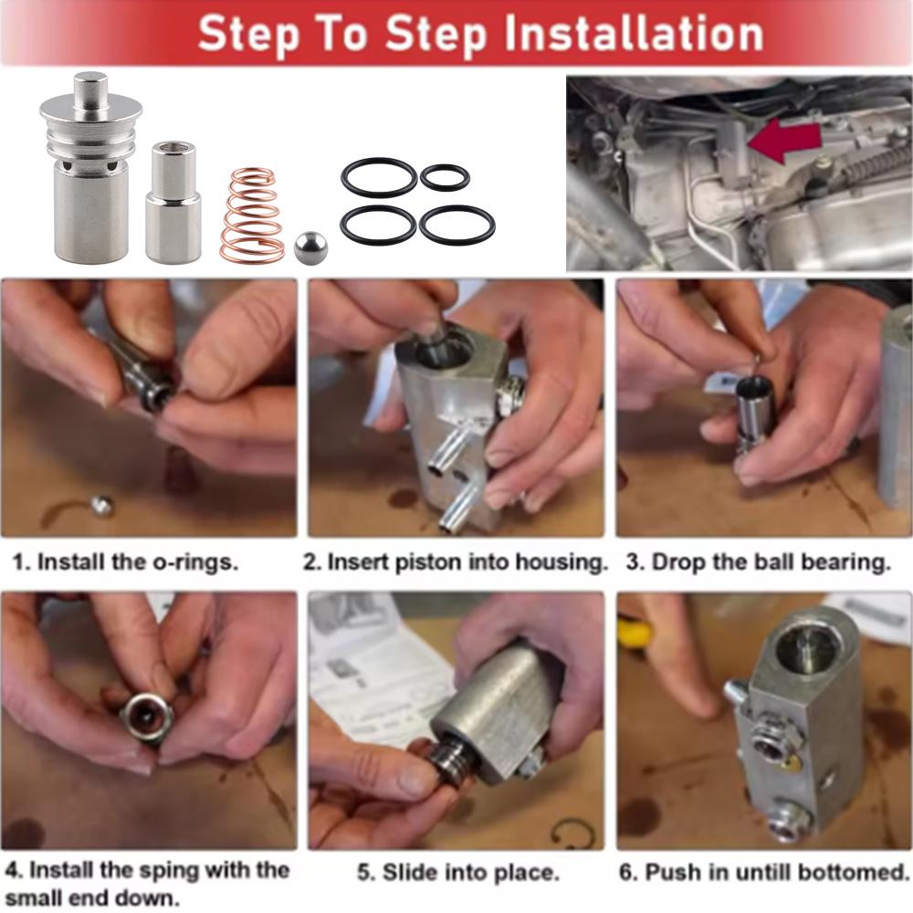 GM Cadillac Chevrolet GMC Cooler Bypass Valve Kit