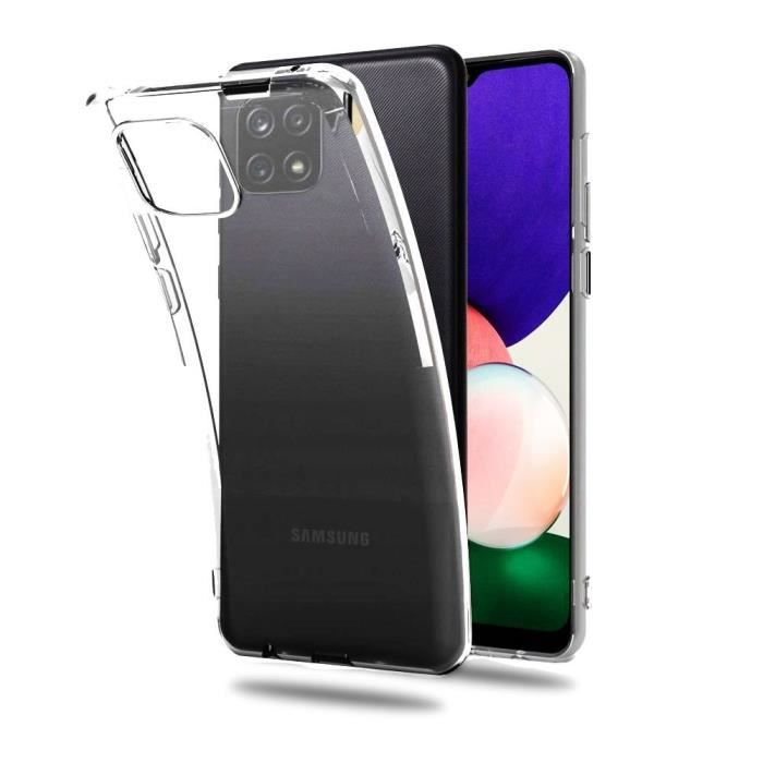 Coque - VCOMP - Samsung Galaxy A22 5G - UltraSlim - Transparent - Ajustement parfait