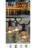 Waterproof Outdoor G40 Tungsten String Lights for Courtyard, Camping, and Christmas Decoration