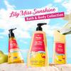 Plum BodyLovin' Lily Miss Sunshine Shower Gel 240ml Pack of 1 | SLS Free Vegan Body Wash for Women