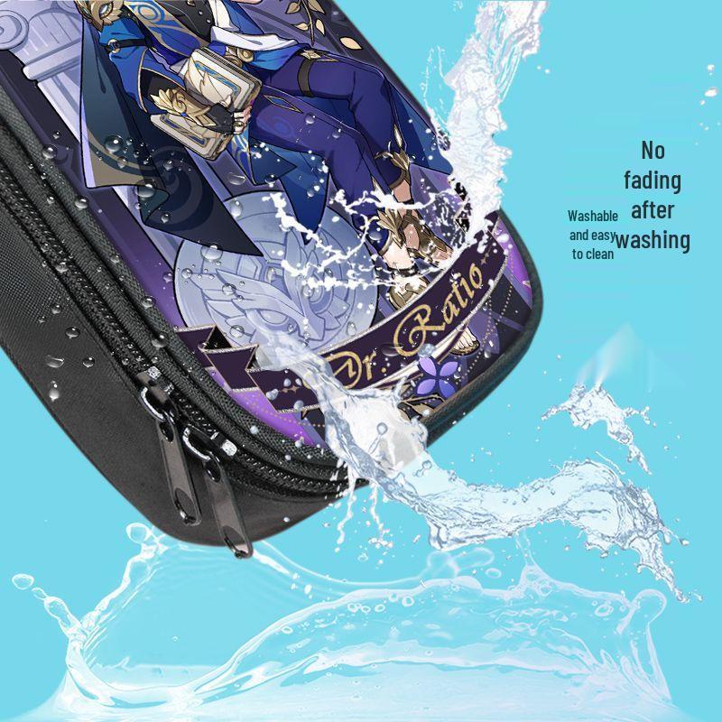 Honkai Star Rail Pencil Case for Students - Yelan, Jun, March 7th, Kafka Design