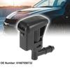 Universal Windshield Cleaning Jet Nozzle Wider Coverage 61667056732 Replacement Strong Construction for Car E46 320i