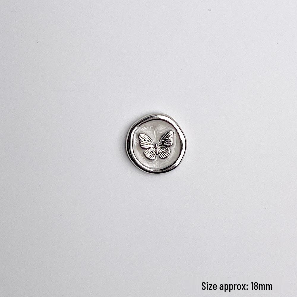 Decor Floare Sabot Aliaj Retro Stras - Catarame DIY High-End