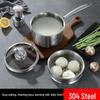 Yicang 304 Stainless Steel Milk Pot with Steamer