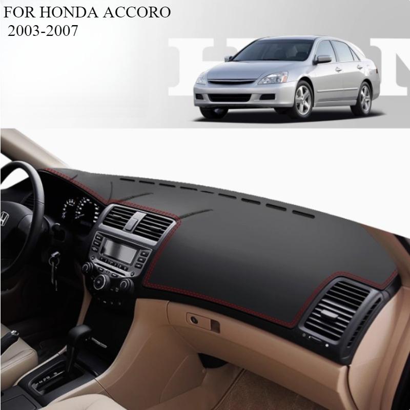 FÜR HONDA ACCORO 2003-2007 Auto Armaturenbrettmatte Armaturenbrettmatte Armaturenbrett Abdeckung Sonnenschutz Armaturenbrett Abdeckung Teppich Zubehör