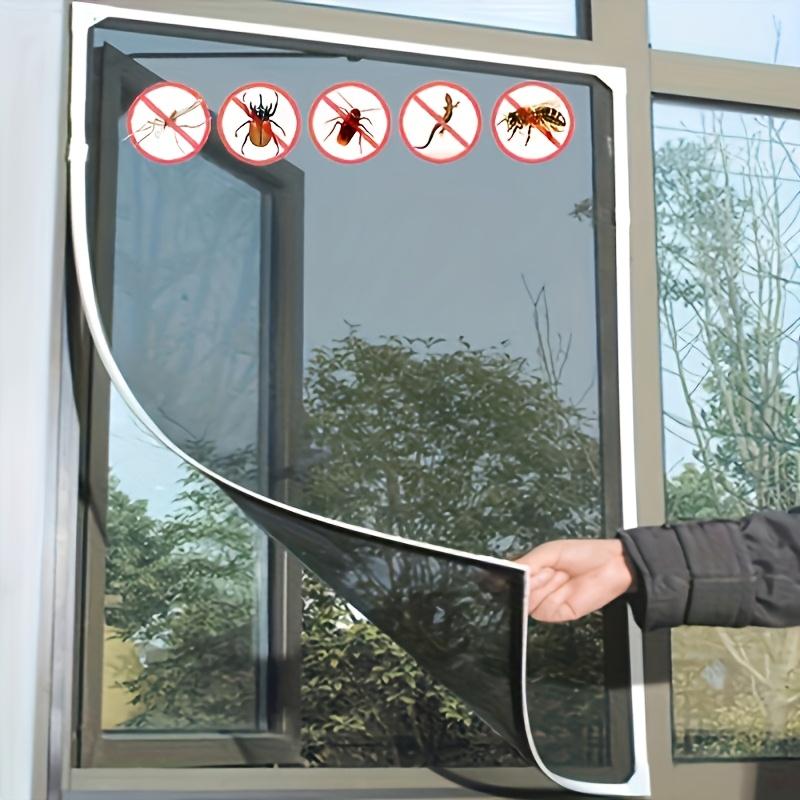 DIY Mosquito-Proof Window Screen with Tape Mosquito Netting for Multiple Windows, Ideal for Home, Dorm Decor, RV Window Netting