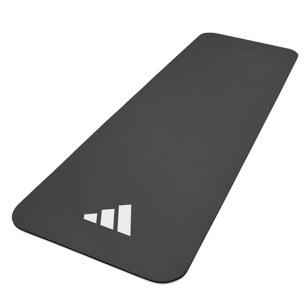 Adidas Lightweight Fitness/Yoga Mat, 7mm, Gray, (850g), Compact, ADMT-11014GR