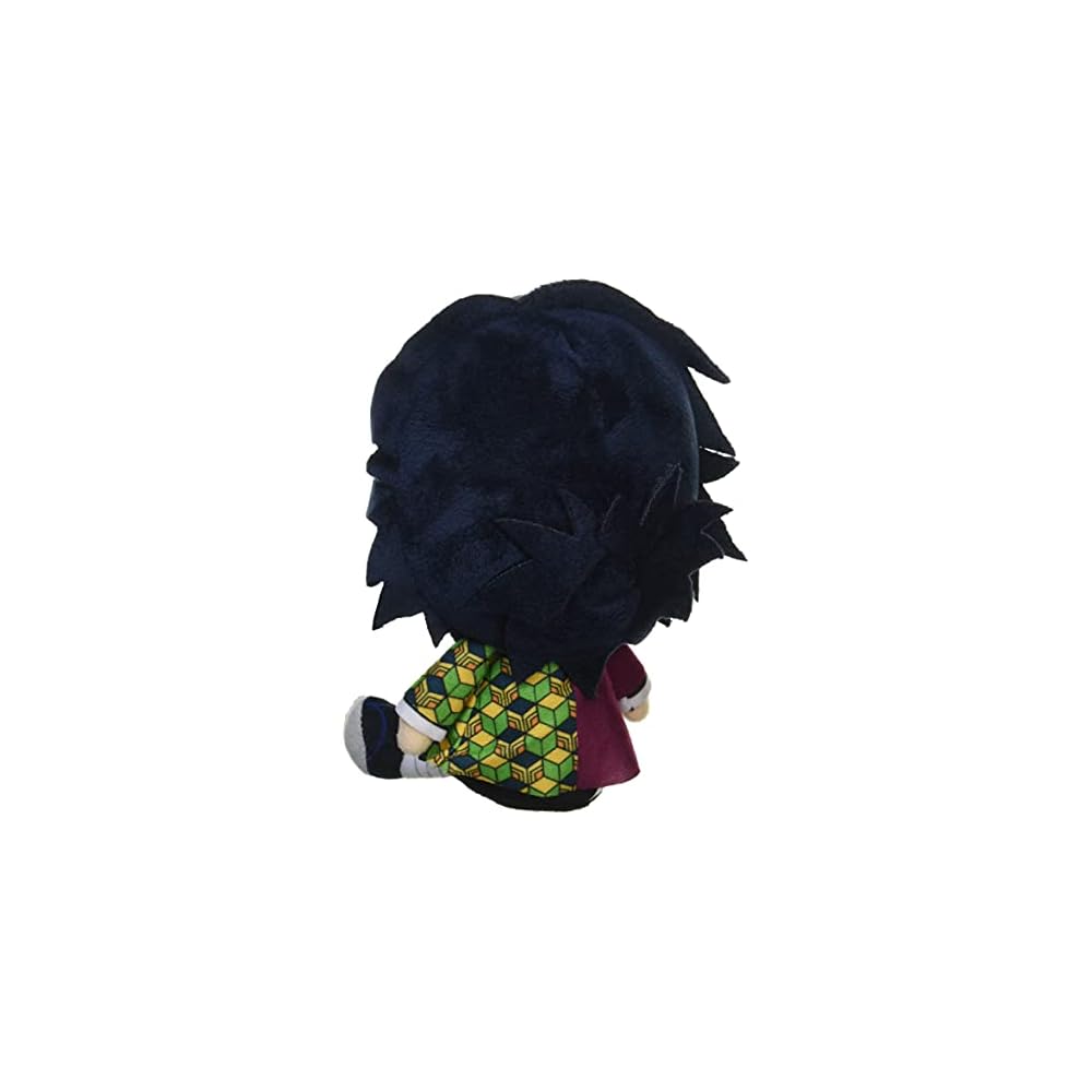 Sunrise Demon Slayer Chibi Plush Toy Giyu Tomioka 20cm Soft Stuffed Figure