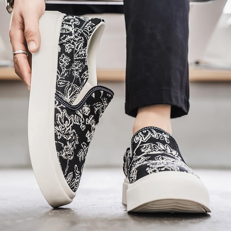 2026 Spring/Summer New Canvas Shoes Trendy Breathable Casual Leg Set Versatile Board Shoes Korean Version Low Cut White Shoes