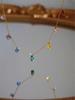 High-End Rainbow Zircon Titanium Anklet: Versatile, Non-Fading, Fashionable for Women